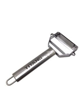 Titan Julienne Slicer Peeler Stainless Steel As Seen On TV Garnish Tool